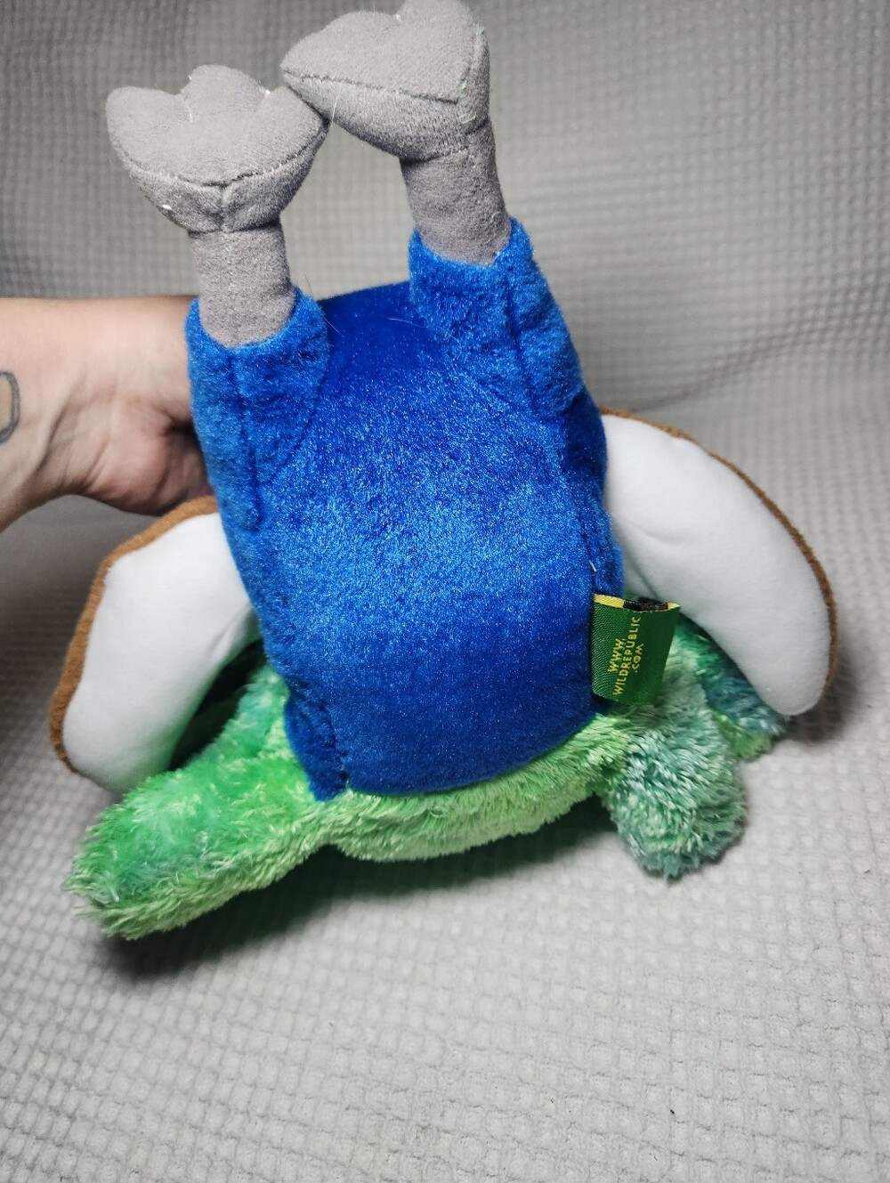 Wild Republic peacock plush stuffed animal - Picture 6 of 8